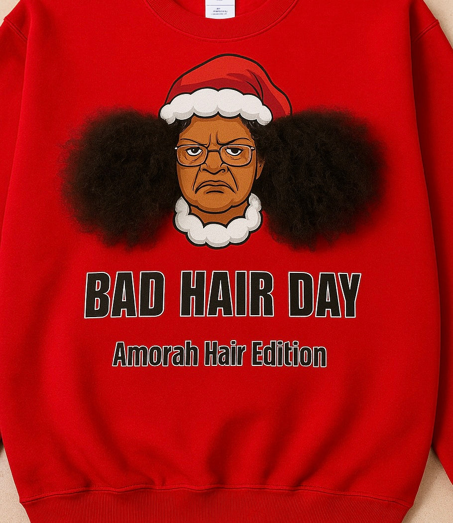 Amorah Hair Edition Holiday Sweatshirt 🎄