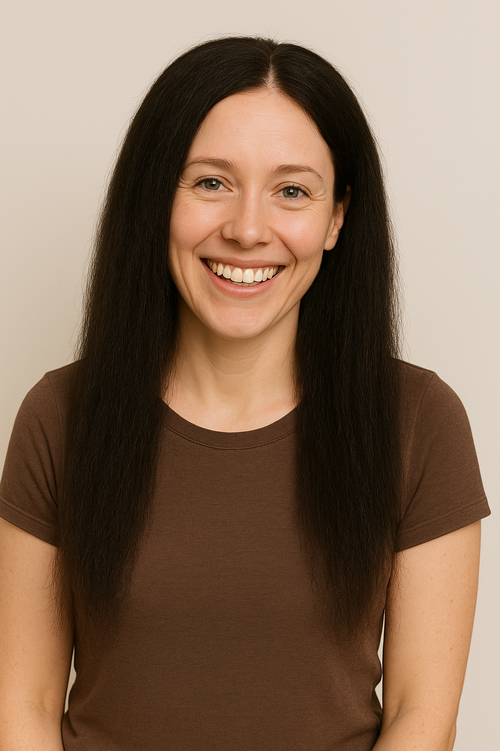 Kinky Straight Skin Polyurethane Medical Wig