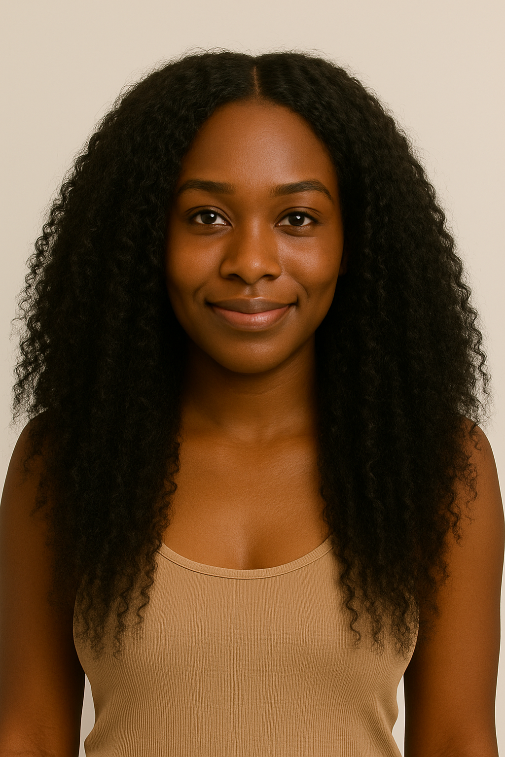 Kinky Straight Skin Polyurethane Medical Wig