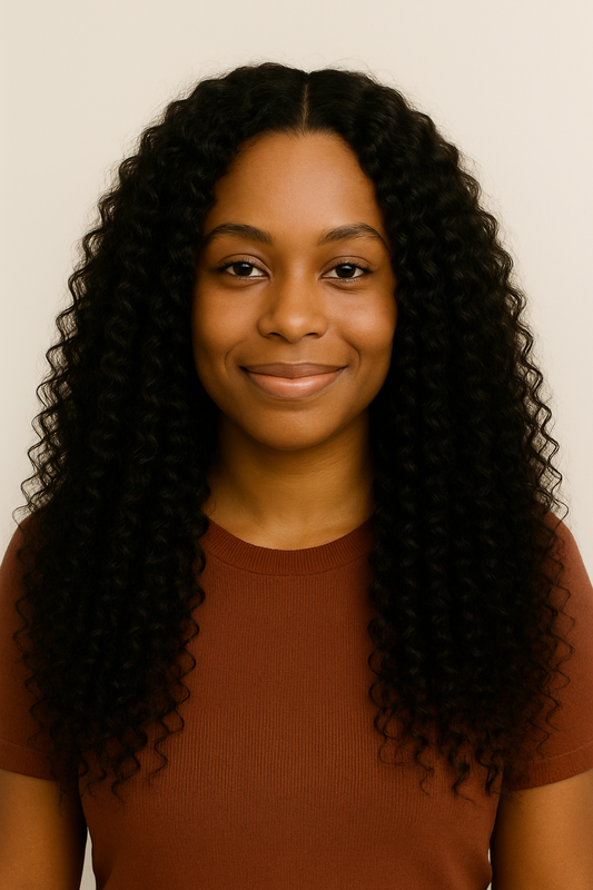 Curly Silicone Skin Medical Wig