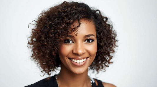 Curly Silicone Skin Medical Wig